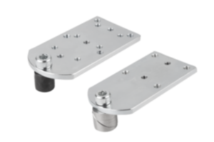 Upínací čepy z oceli nebo nerezové oceli s deskou adaptéru Upínací čepy z oceli nebo nerezové oceli s deskou adaptéru