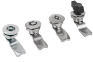 Západkové uzávěry, z nerezové oceli 1.4404, malé provedení, průměr pouzdra 32 mm Západkové uzávěry, z nerezové oceli 1.4404, malé provedení, průměr pouzdra 32 mm