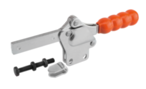 Rychloupínač horizontální se svislou patkou a plným přídržným ramenem Rychloupínač horizontální se svislou patkou a plným přídržným ramenem