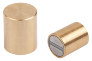 Magnety kruhové (válcové upínače) s opracovanou přilnavou plochou, z NdFeB Magnety kruhové (válcové upínače) s opracovanou přilnavou plochou, z NdFeB