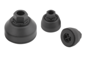 Kruhové základny ke kloubovým nožkám, plastové Kruhové základny ke kloubovým nožkám, plastové