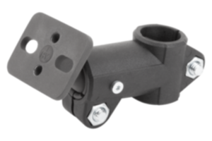 Trubkové spojky tvaru T, z plastu, s kulovým kloubem Trubkové spojky tvaru T, z plastu, s kulovým kloubem