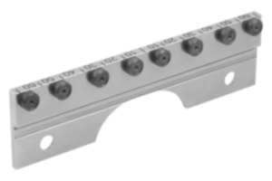 Jaw plates with pins Jaw plates with pins