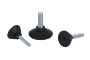 Stavitelné nožky, kruhové s šestihranem Stavitelné nožky, kruhové s šestihranem