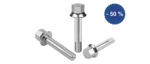 Hexagon head bolts with collar for Hygienic USIT® sealing and shim washer Freudenberg Process Seals Hexagon head bolts with collar for Hygienic USIT® sealing and shim washer Freudenberg Process Seals